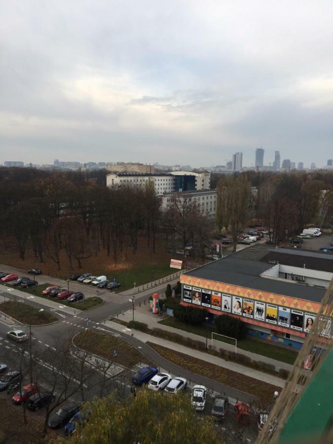 Ferienwohnung Apartament Metro Pole Mokotowskie II Warschau Exterior foto
