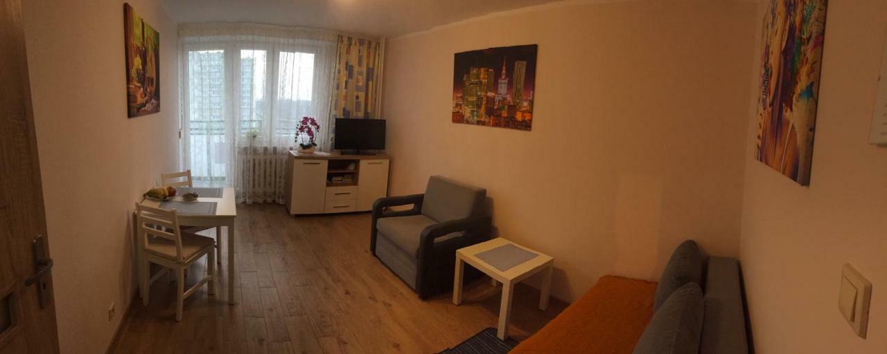 Ferienwohnung Apartament Metro Pole Mokotowskie II Warschau Exterior foto