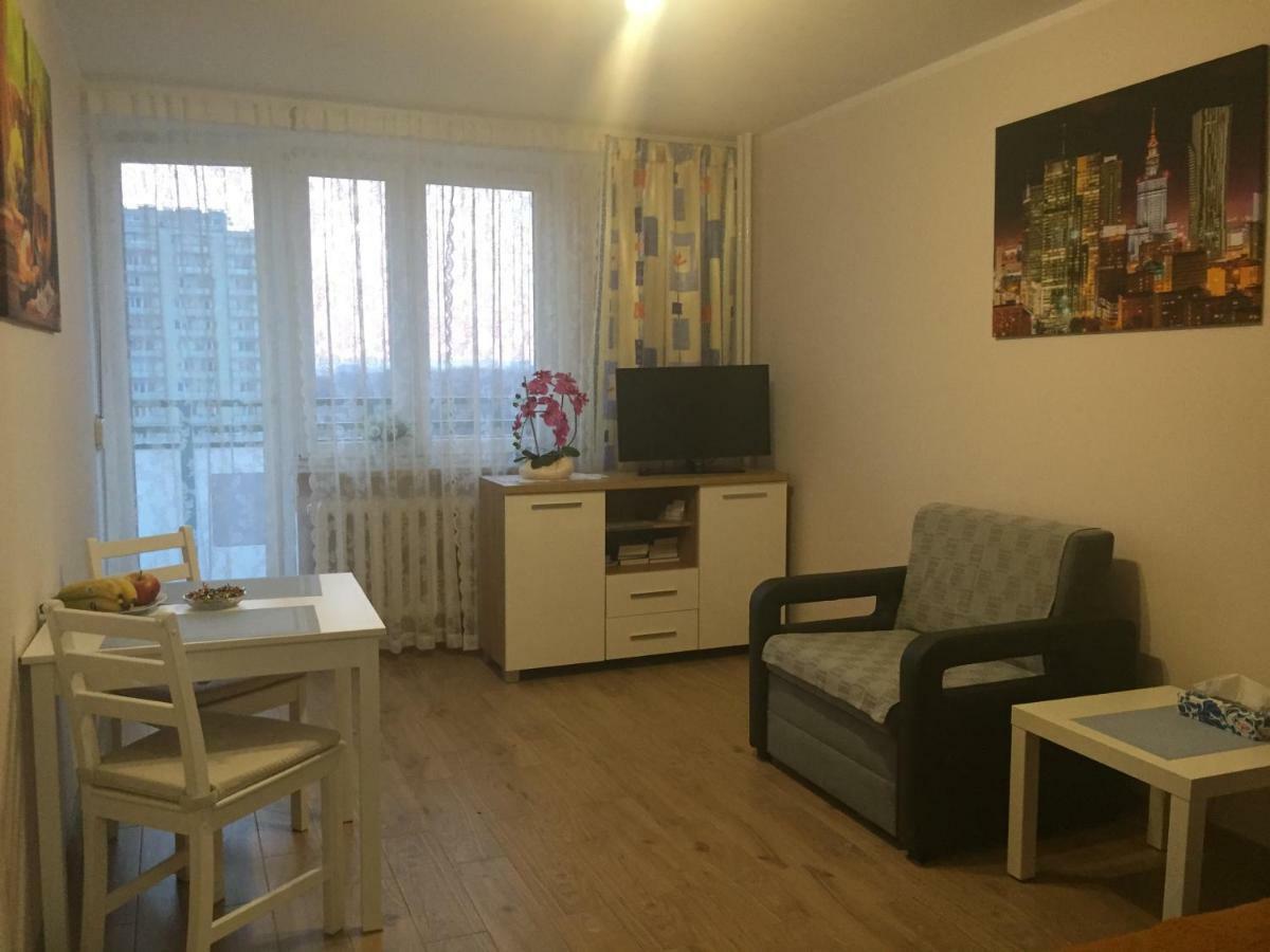 Ferienwohnung Apartament Metro Pole Mokotowskie II Warschau Exterior foto